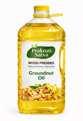 Wood Cold Pressed Groundnut Oil 5 Litre